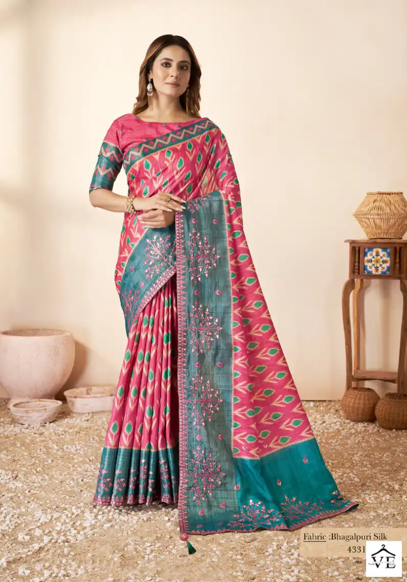 Mahotsav Swasti Gajji Silk Wholesale Designer Saree Catalog — Wholesale Sarees, MPA wholesale from Surat - Gallery Image 6