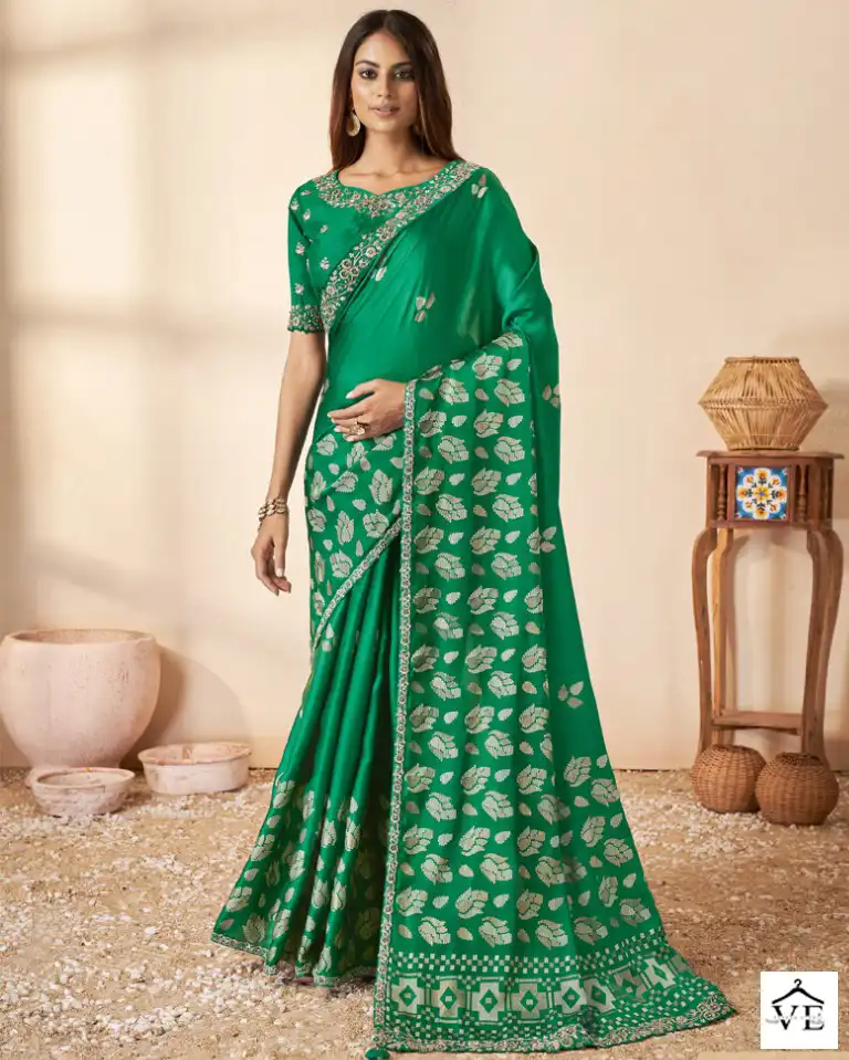 Mahotsav Swasti Gajji Silk Wholesale Designer Saree Catalog — Wholesale Sarees, MPA wholesale from Surat — view 1