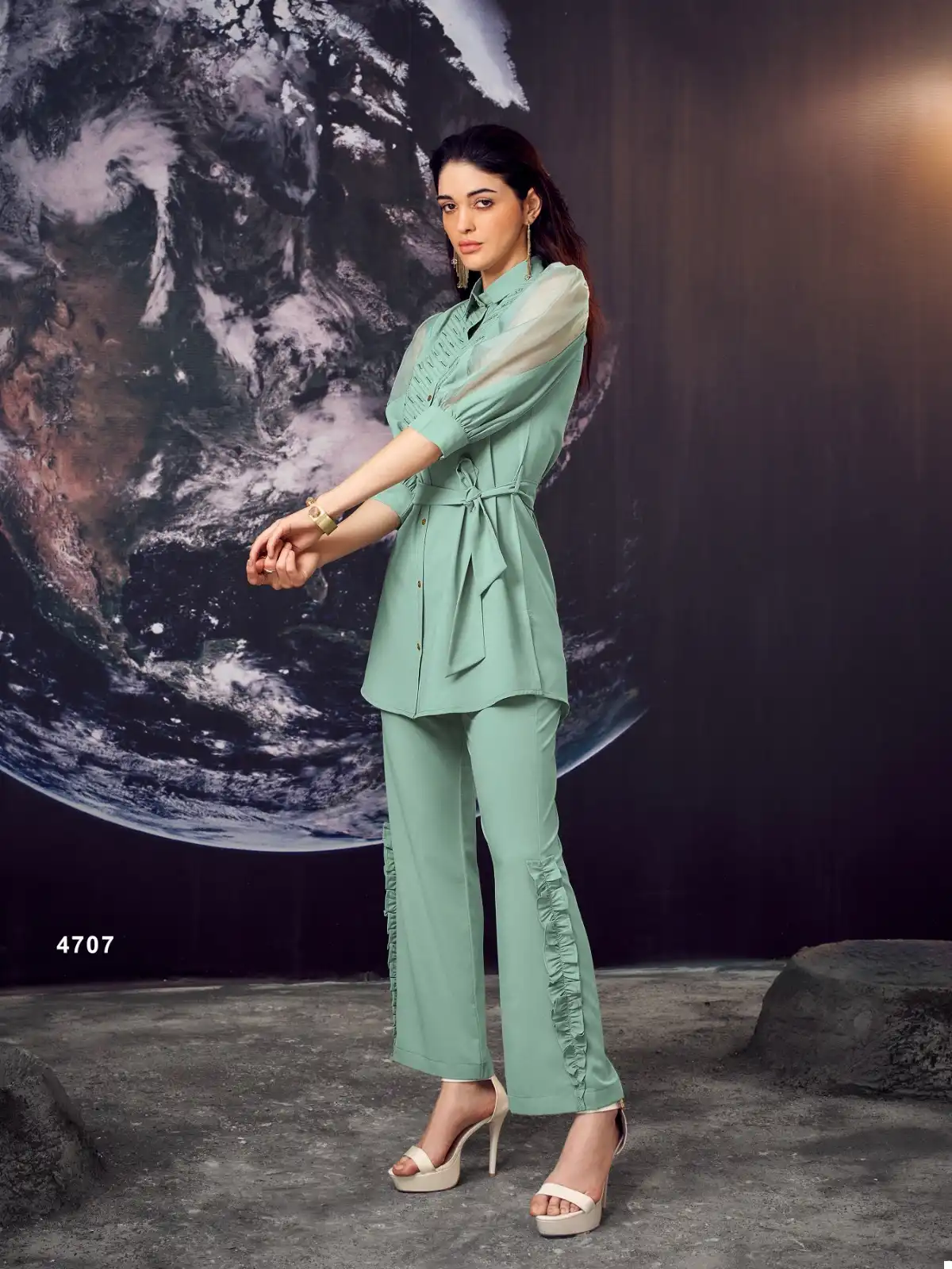 Nu Vol 47 Imported Wholesale Co-Ord Sets Catalog — Wholesale Kurtis, MPA wholesale from Surat — view 2