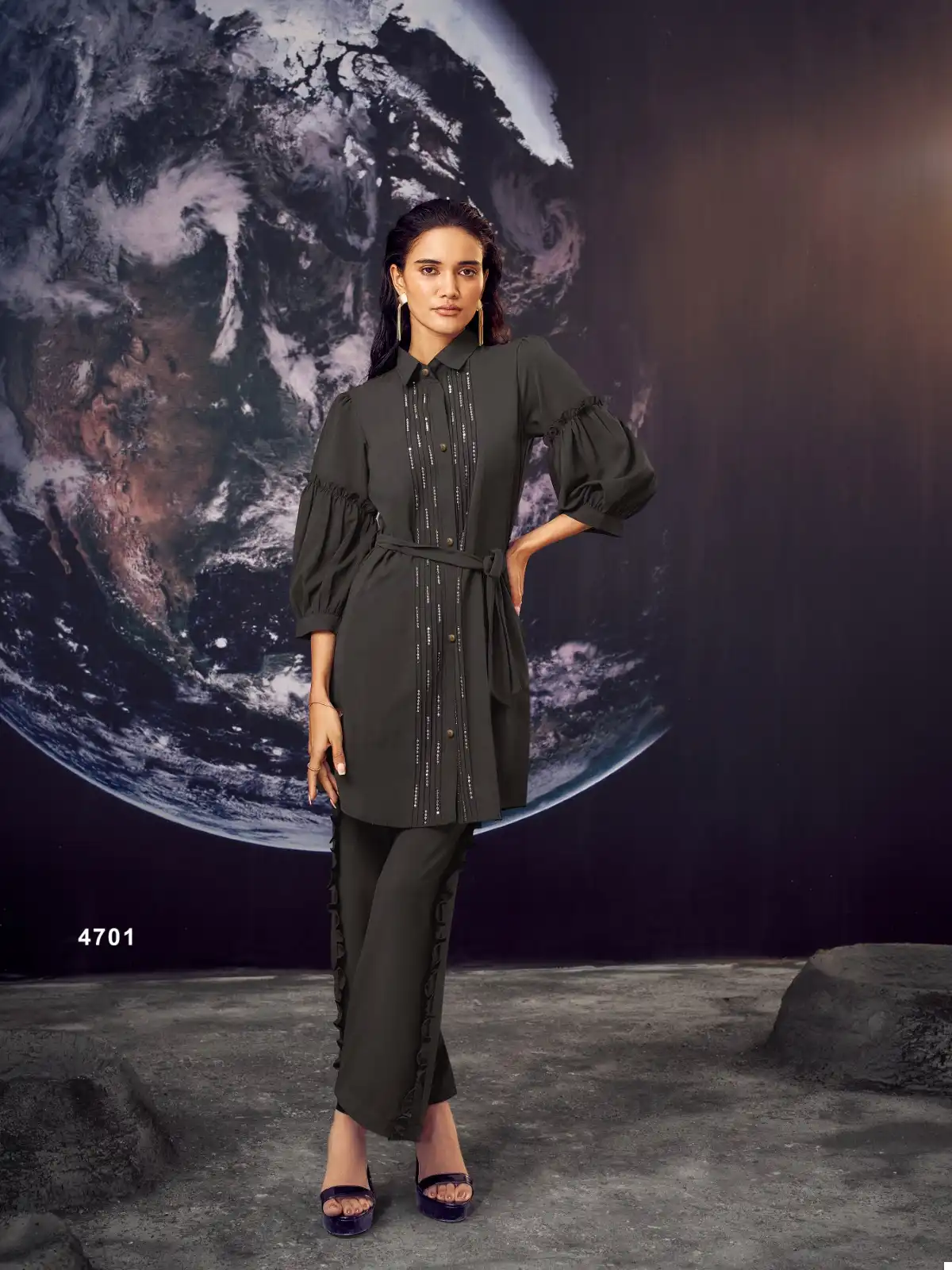 Nu Vol 47 Imported Wholesale Co-Ord Sets Catalog — Wholesale Kurtis, MPA wholesale from Surat — view 3