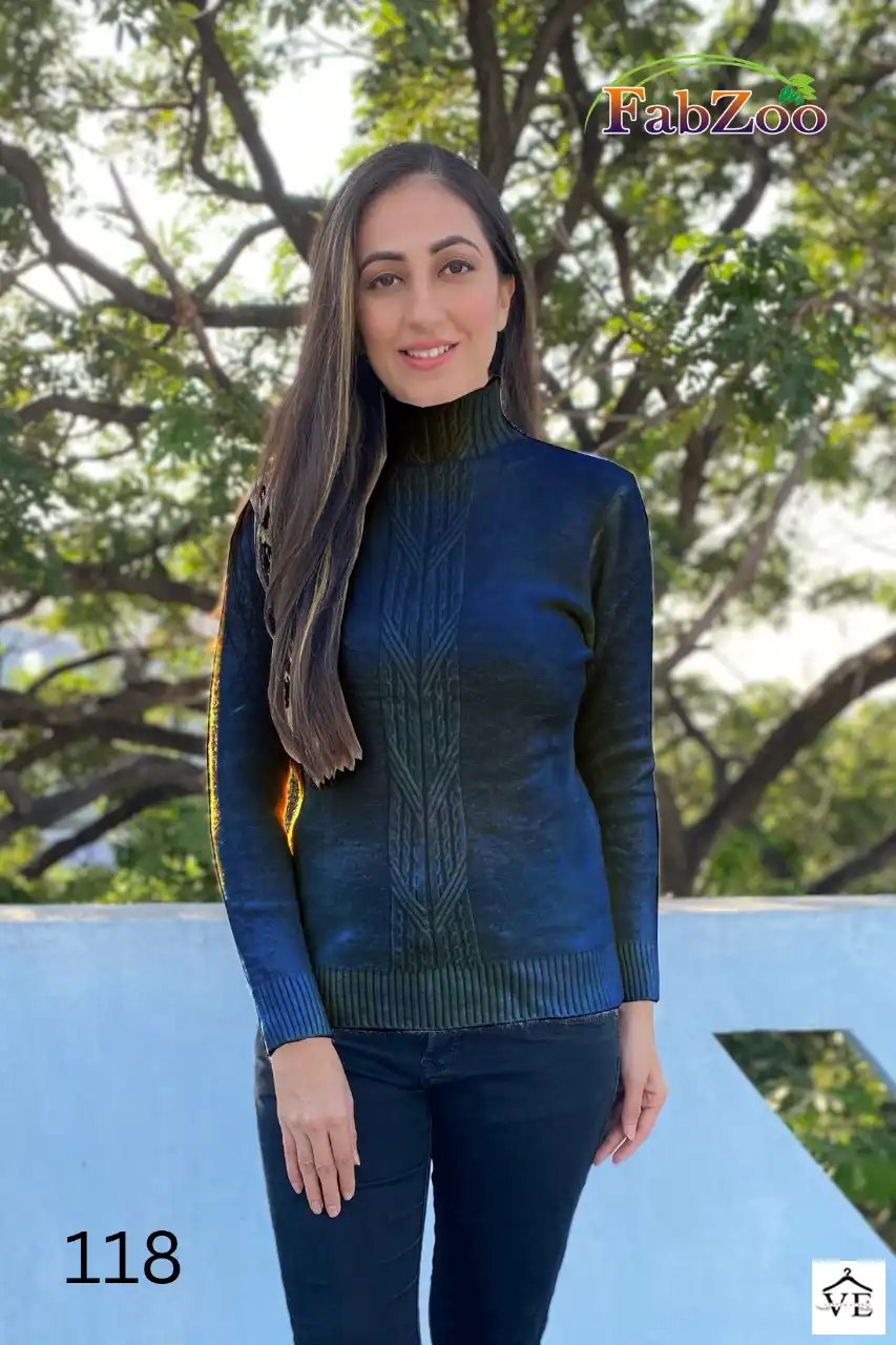Fabzoo Natkhat Vol 2 Premium Rabbit Wool Wholesale Designer Kurtis Catalog — Wholesale Kurtis, MPA wholesale from Surat - Gallery Image 3