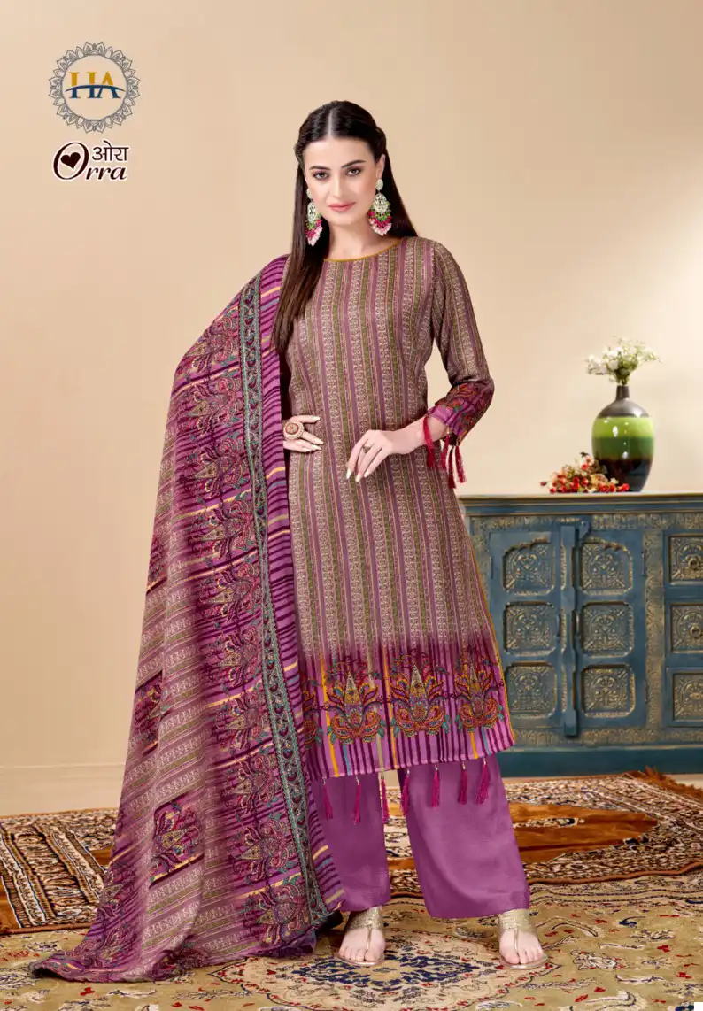 Harshit Maria B Embroidered Velvet Edition 23 Vol 2 Pashmina Wholesale Fancy Works Winter Wear Salwar Suit Catalog — Wholesale Salwar Suits, MPA wholesale from Surat - Gallery Image 6