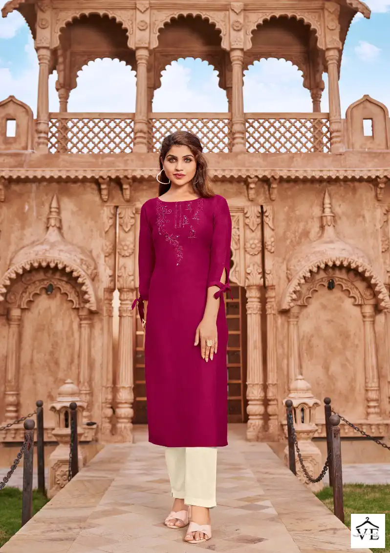 Kalaroop Octavia Vol 14 Heavy Parampara Silk Wholesale Designer Kurtis Catalog — Wholesale Kurtis, MPA wholesale from Surat - Gallery Image 2