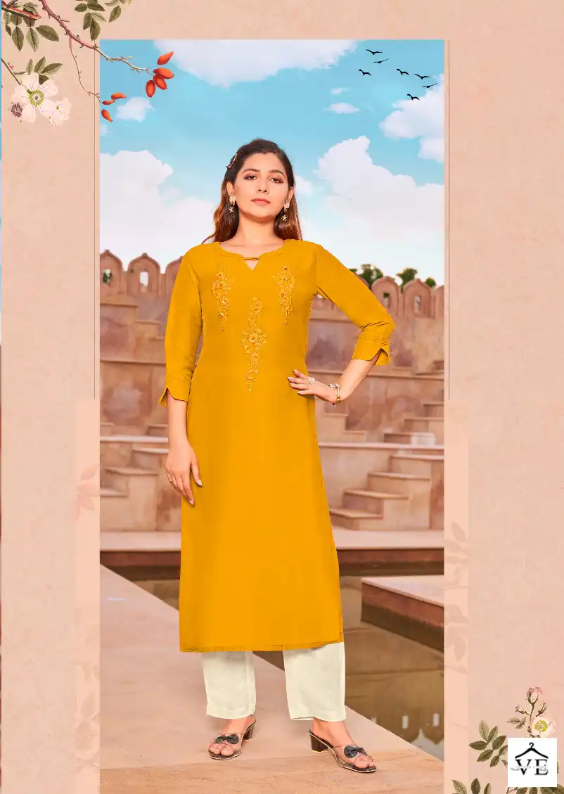 Kalaroop Octavia Vol 14 Heavy Parampara Silk Wholesale Designer Kurtis Catalog — Wholesale Kurtis, MPA wholesale from Surat - Gallery Image 3