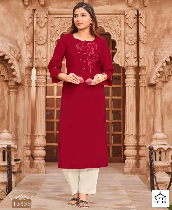 Kalaroop Octavia Vol 14 Heavy Parampara Silk Wholesale Designer Kurtis Catalog — Wholesale Kurtis, MPA wholesale from Surat — view 1