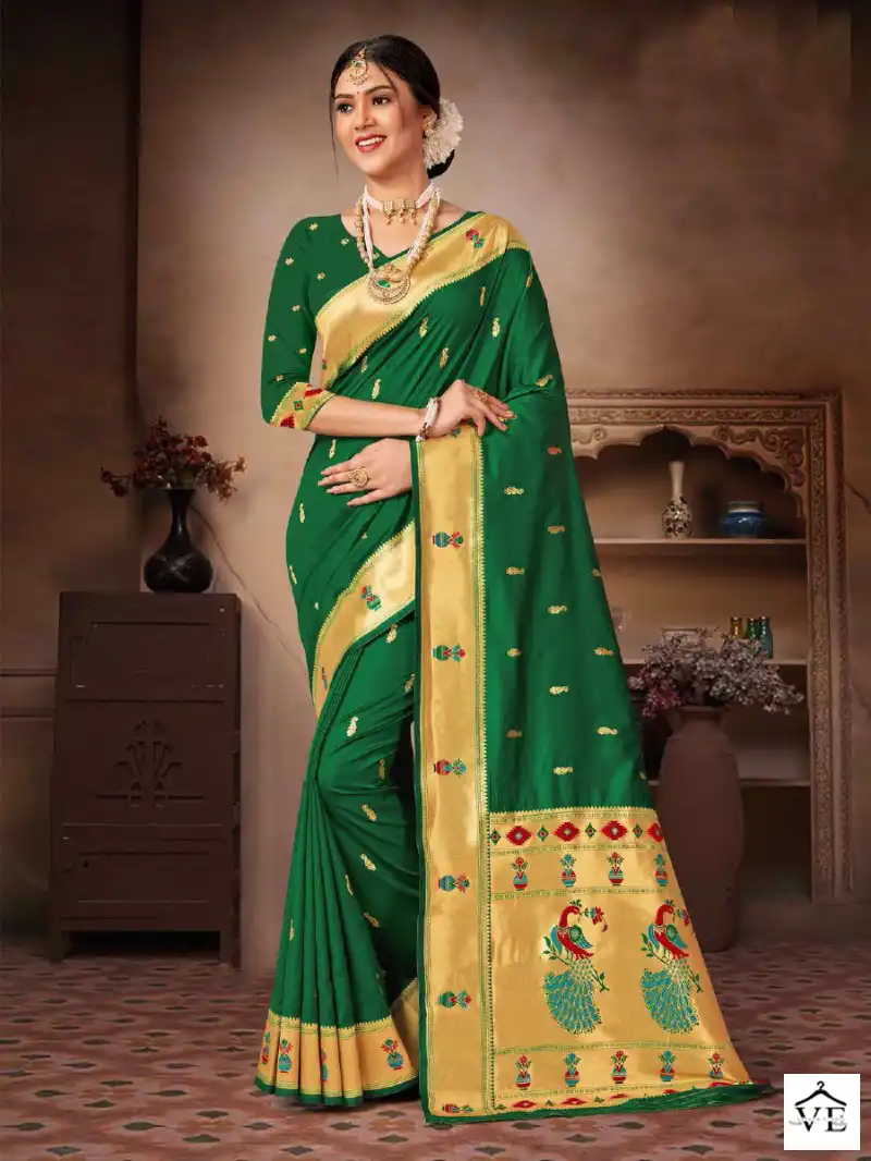 Arihant Paithani Silk Wholesale Sarees — Wholesale Sarees, MPA wholesale from Surat — view 2