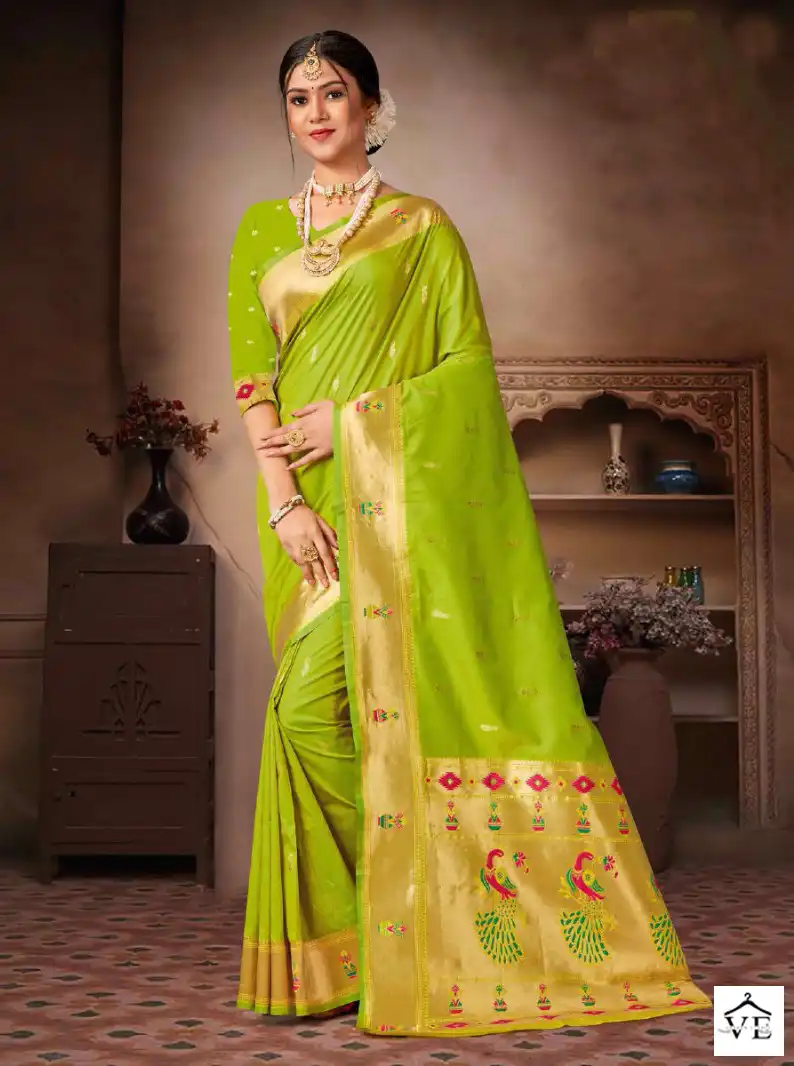 Arihant Paithani Silk Wholesale Sarees — Wholesale Sarees, MPA wholesale from Surat — view 1