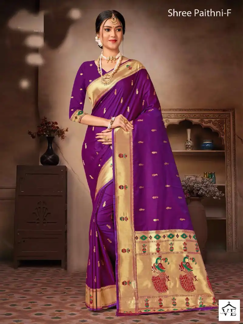 Arihant Paithani Silk Wholesale Sarees — Wholesale Sarees, MPA wholesale from Surat — view 6