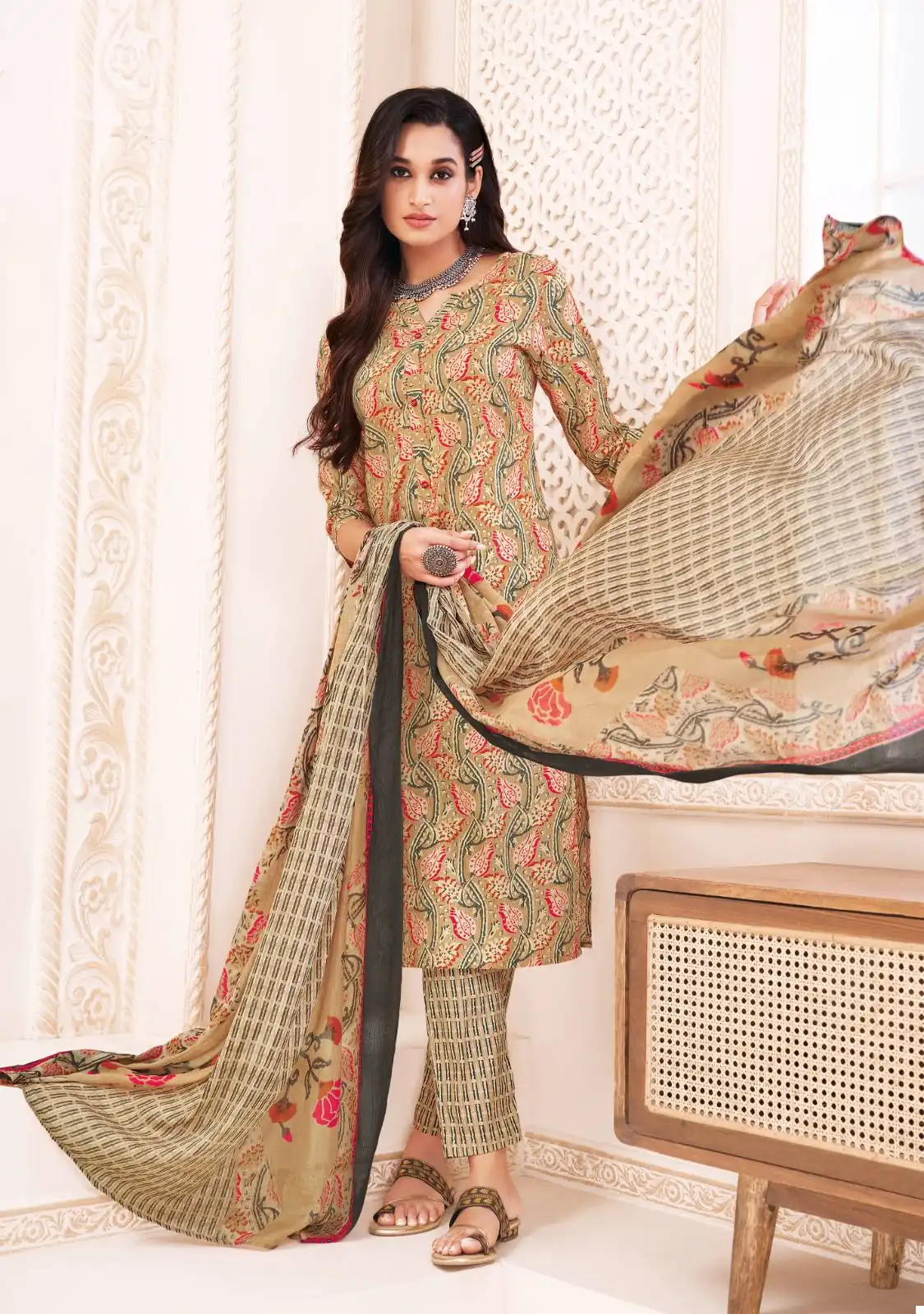 Suryajyoti Poshak Vol 2 Cotton Wholesale Readymade Salwar Suit Catalog — Wholesale Salwar Suits, MPA wholesale from Surat - Gallery Image 4