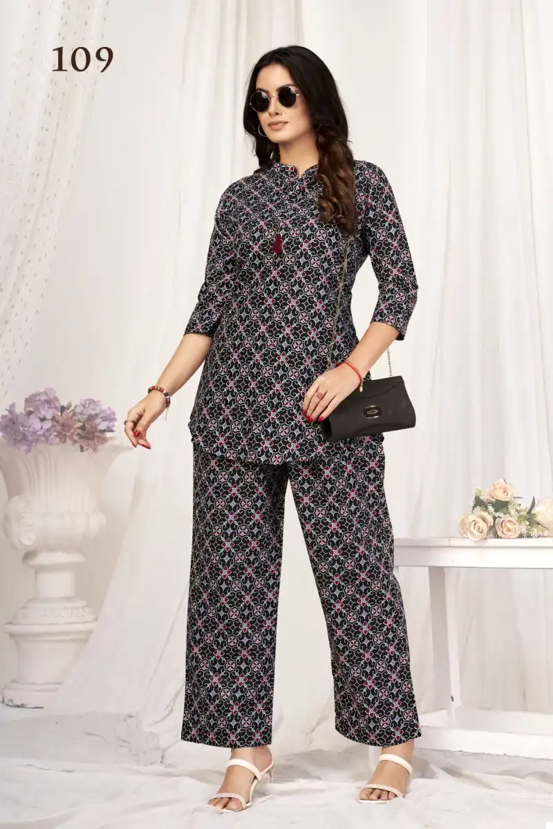 Pranjul Preesha Vol 1 Cotton Wholesale Kurti With Pant Cord Sets Catalog — Wholesale Kurtis, MPA wholesale from Surat - Gallery Image 10