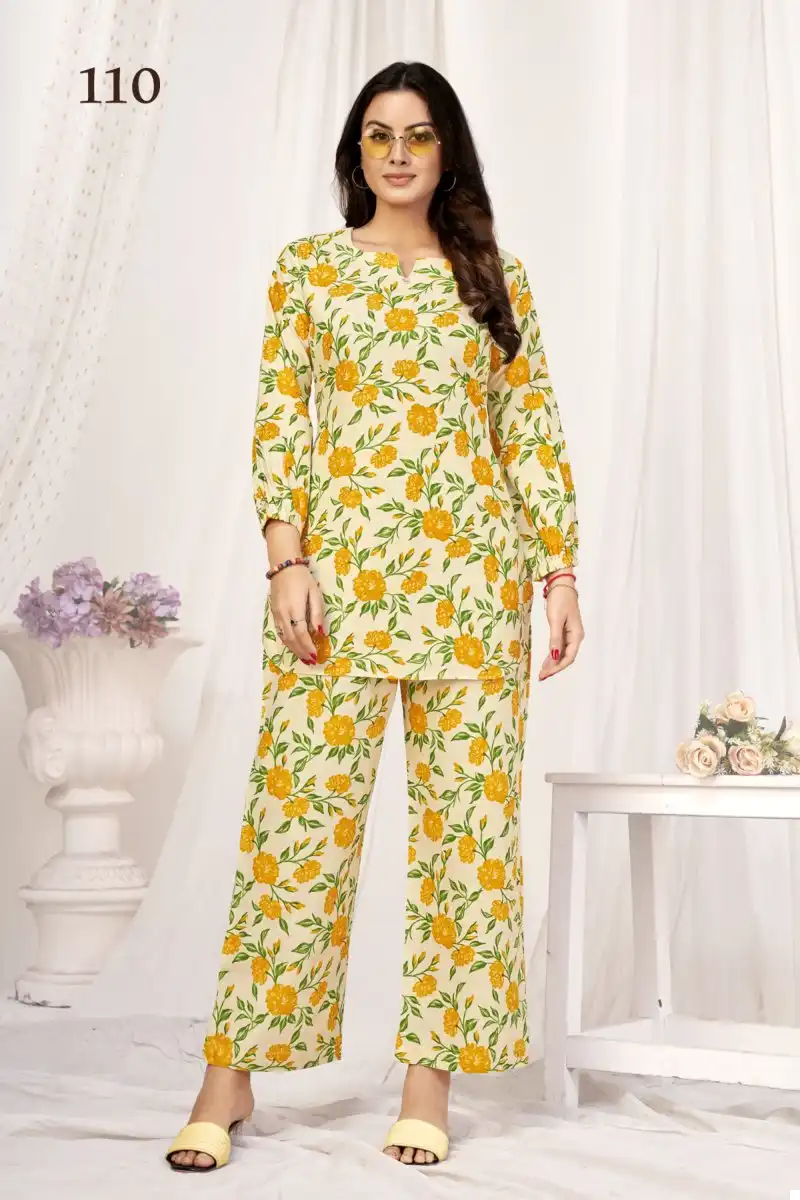 Pranjul Preesha Vol 1 Cotton Wholesale Kurti With Pant Cord Sets Catalog — Wholesale Kurtis, MPA wholesale from Surat - Gallery Image 11
