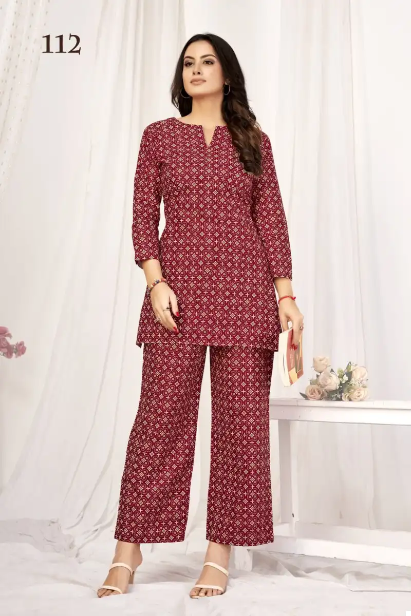 Pranjul Preesha Vol 1 Cotton Wholesale Kurti With Pant Cord Sets Catalog — Wholesale Kurtis, MPA wholesale from Surat - Gallery Image 13