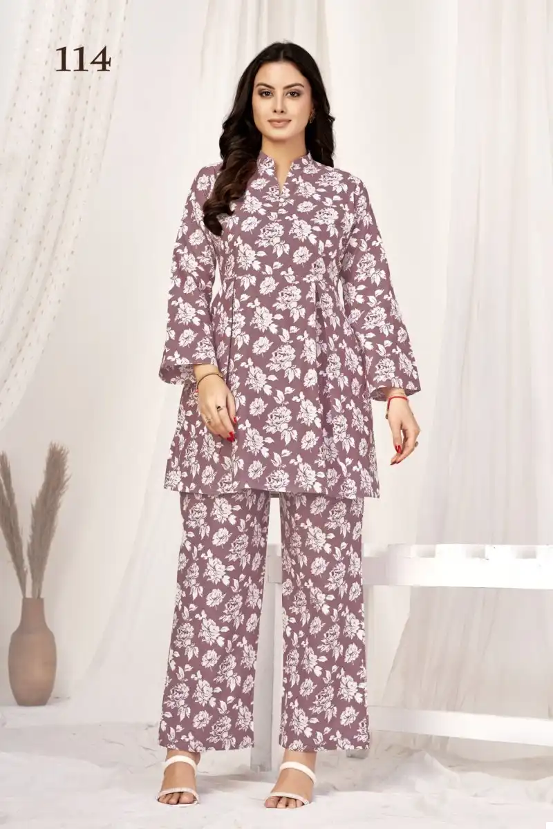 Pranjul Preesha Vol 1 Cotton Wholesale Kurti With Pant Cord Sets Catalog — Wholesale Kurtis, MPA wholesale from Surat - Gallery Image 15