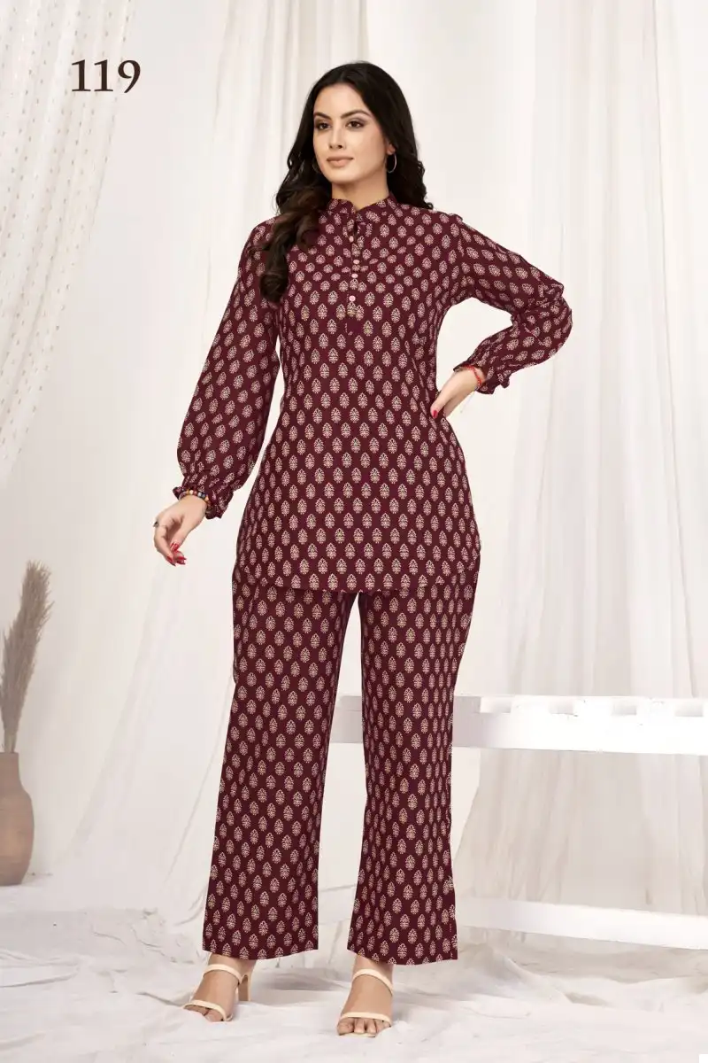 Pranjul Preesha Vol 1 Cotton Wholesale Kurti With Pant Cord Sets Catalog — Wholesale Kurtis, MPA wholesale from Surat - Gallery Image 20