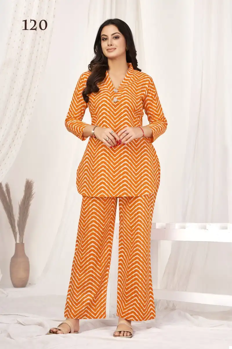 Pranjul Preesha Vol 1 Cotton Wholesale Kurti With Pant Cord Sets Catalog — Wholesale Kurtis, MPA wholesale from Surat - Gallery Image 21
