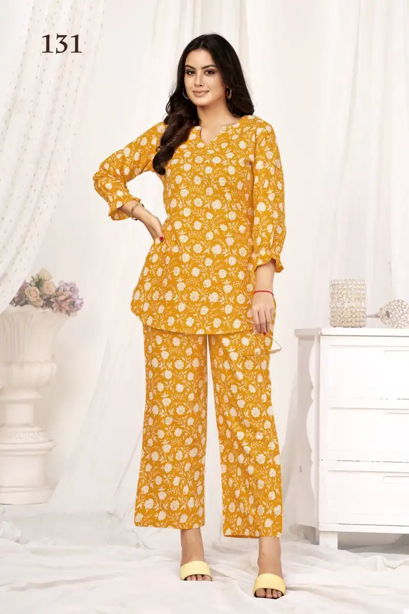 Pranjul Preesha Vol 1 Cotton Wholesale Kurti With Pant Cord Sets Catalog — Wholesale Kurtis, MPA wholesale from Surat - Gallery Image 31