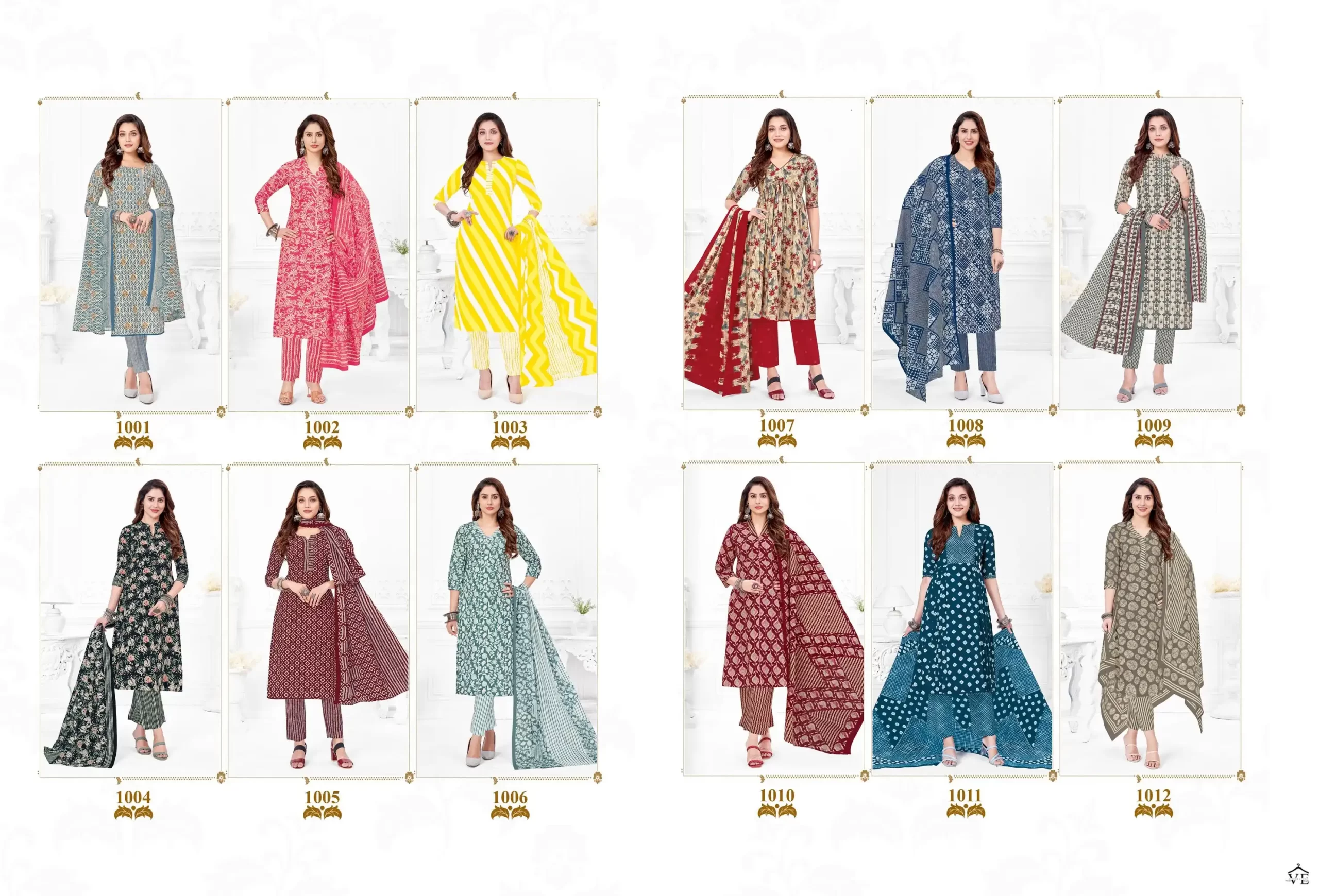 Mfc Purnima Vol 1 Cotton Wholesale Salwar Suit Catalog — Wholesale Salwar Suits, MPA wholesale from Surat — view 13