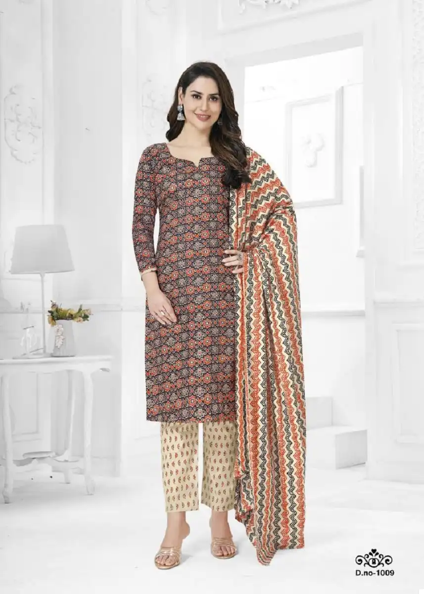 VE Pransee Vol-1 Pure Lawn Cotton Wholesale Readymade Suits Catalog - 10 Pcs Set — Wholesale Salwar Suits, MPA wholesale from Surat - Gallery Image 5