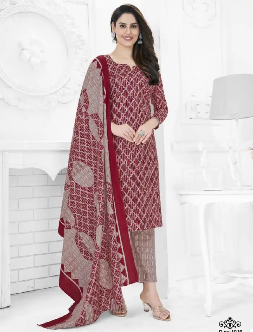 VE Pransee Vol-1 Pure Lawn Cotton Wholesale Readymade Suits Catalog - 10 Pcs Set — Wholesale Salwar Suits, MPA wholesale from Surat — view 1