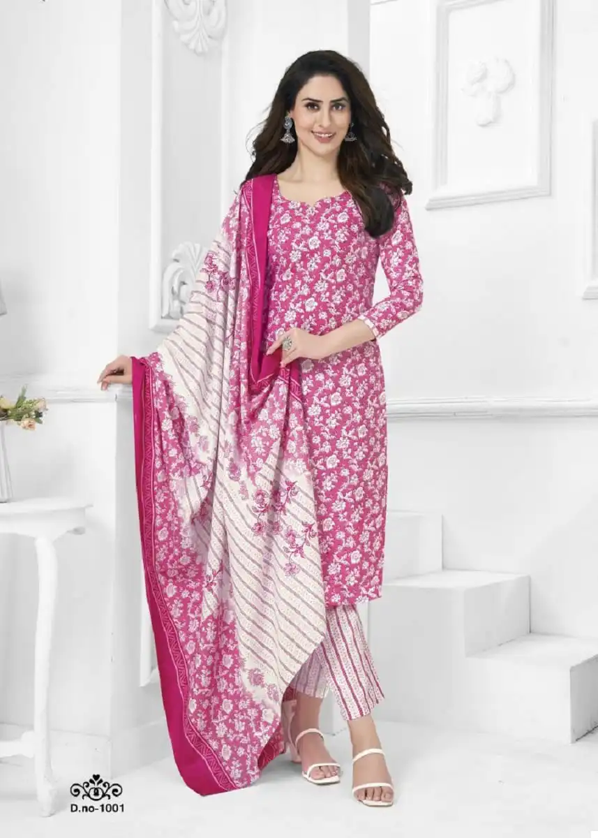 VE Pransee Vol-1 Pure Lawn Cotton Wholesale Readymade Suits Catalog - 10 Pcs Set — Wholesale Salwar Suits, MPA wholesale from Surat - Gallery Image 7