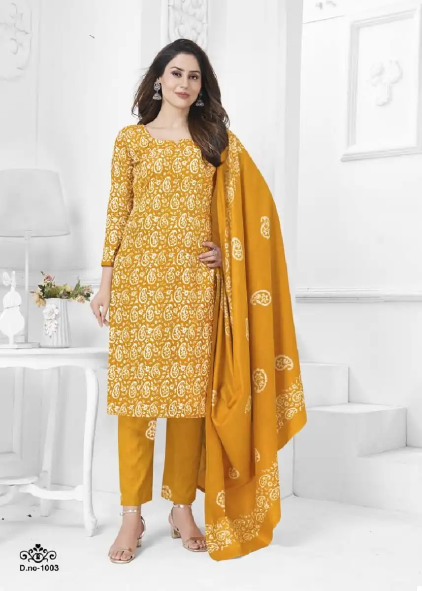 VE Pransee Vol-1 Pure Lawn Cotton Wholesale Readymade Suits Catalog - 10 Pcs Set — Wholesale Salwar Suits, MPA wholesale from Surat - Gallery Image 8