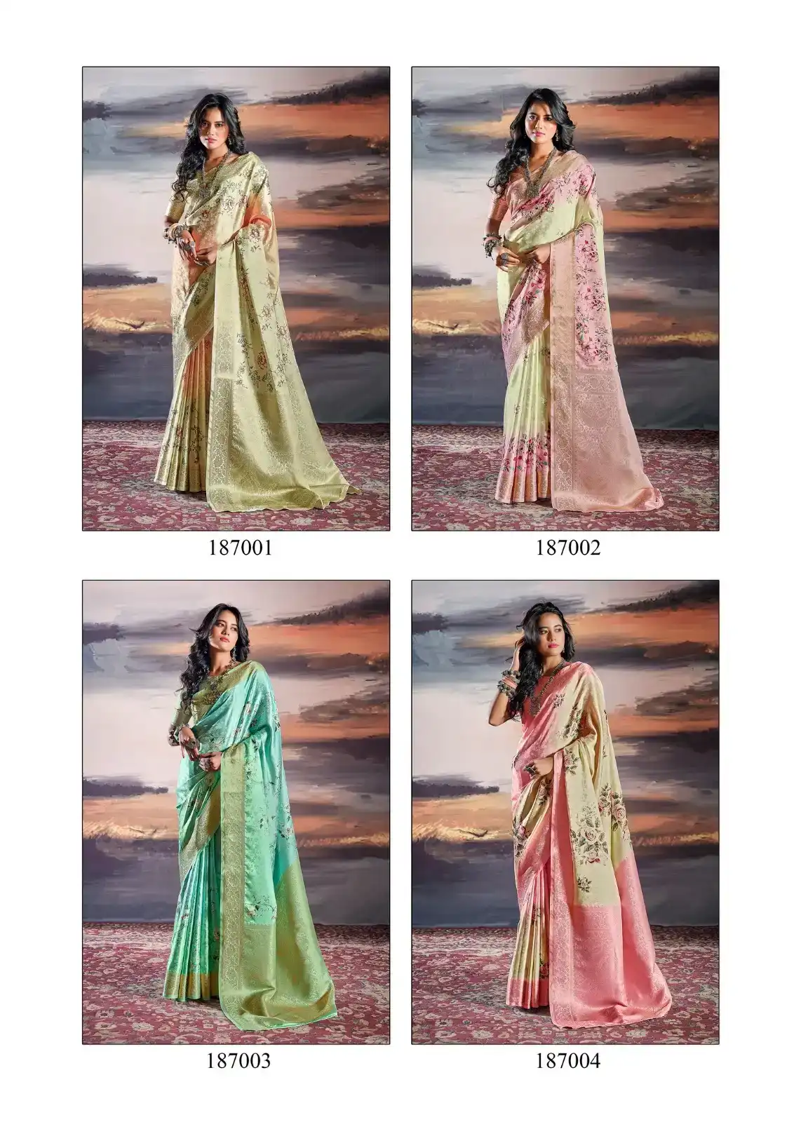Rajpath Pratishtha Pure Sattin Wholesale Saree Catalog - Image 7