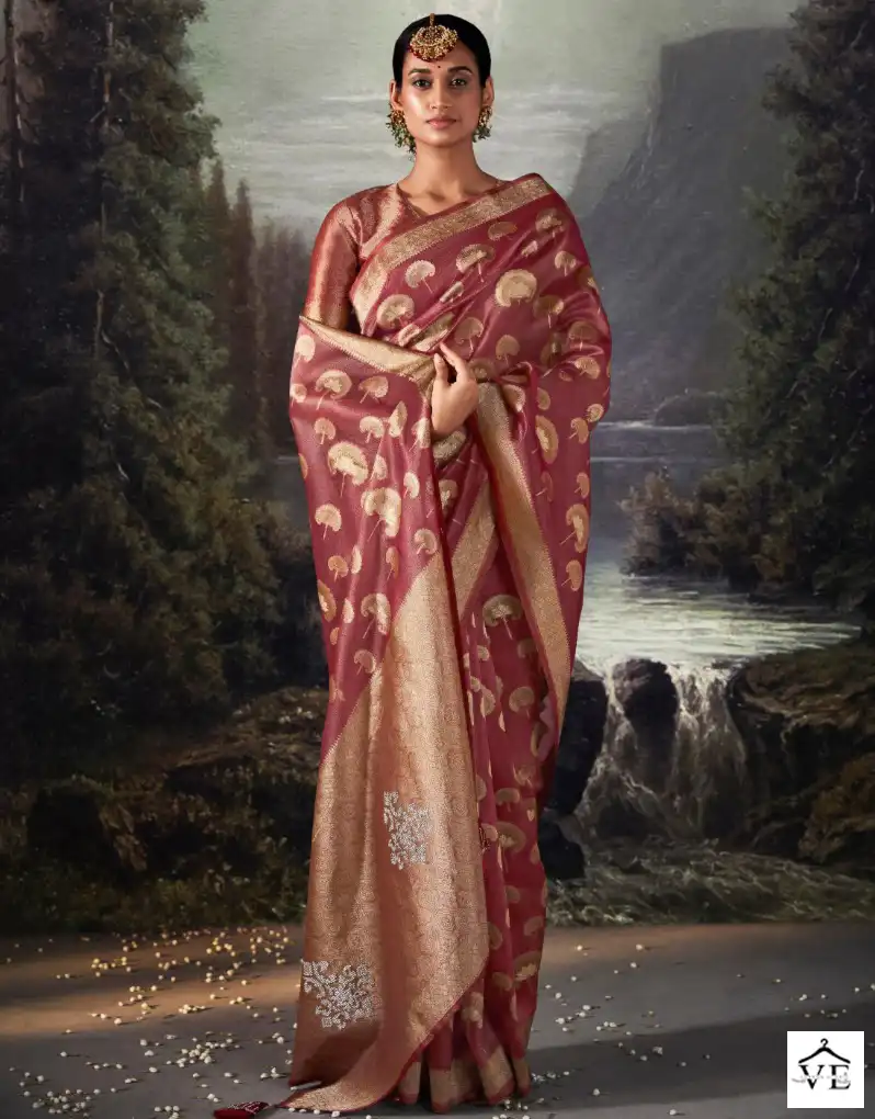 Kimora Raatrani Banarasi Zari Viewing Wholesale Designer Sarees Catalog — Wholesale Sarees, MPA wholesale from Surat — view 1