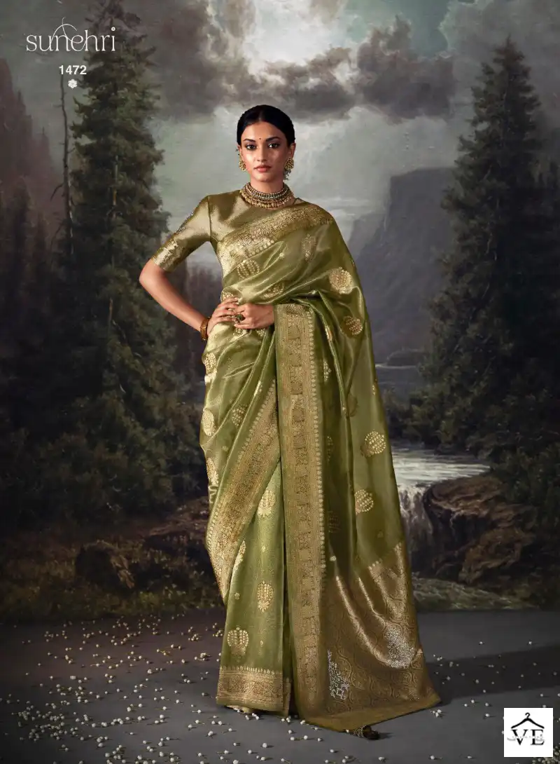 Kimora Raatrani Banarasi Zari Viewing Wholesale Designer Sarees Catalog — Wholesale Sarees, MPA wholesale from Surat - Gallery Image 10