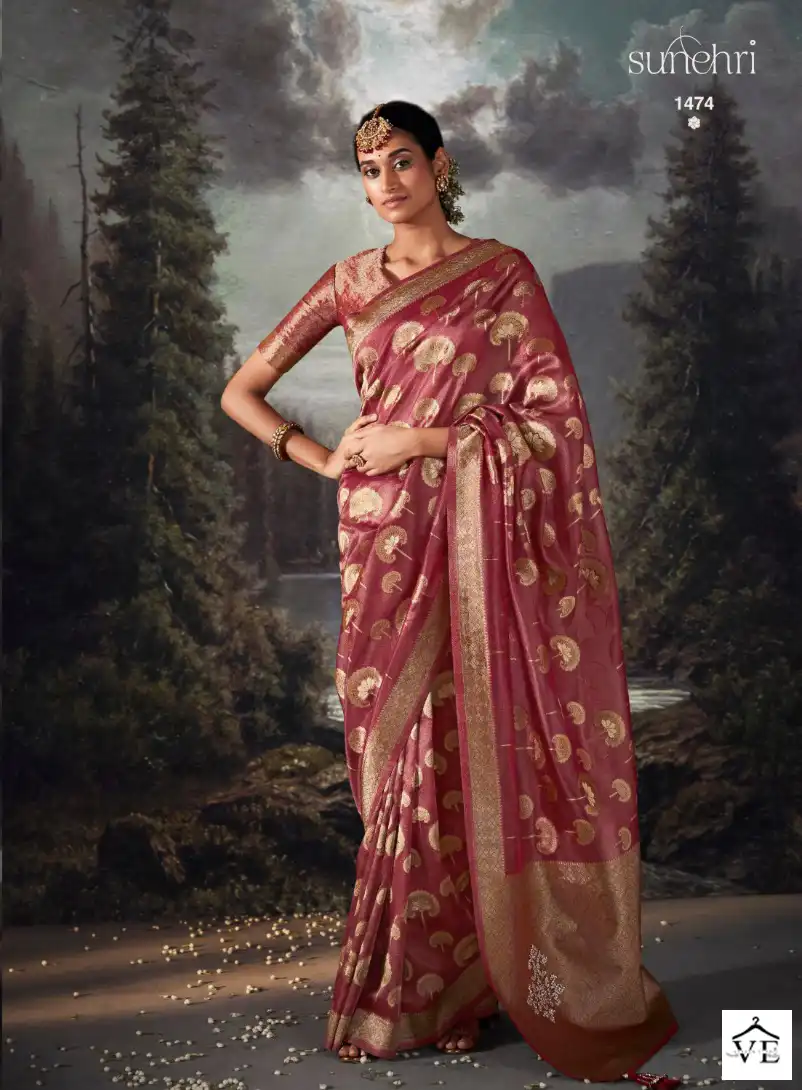Kimora Raatrani Banarasi Zari Viewing Wholesale Designer Sarees Catalog — Wholesale Sarees, MPA wholesale from Surat - Gallery Image 12