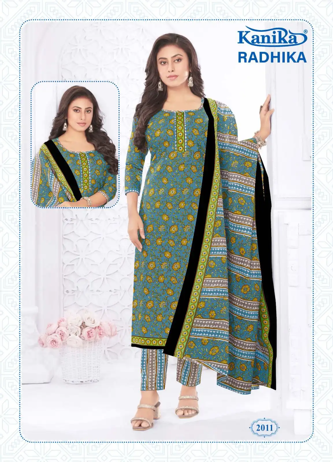Kanika Radhika Vol 2 Cotton Wholesale Regular Wear Salwar Suit Catalog — Wholesale Salwar Suits, MPA wholesale from Surat - Gallery Image 12