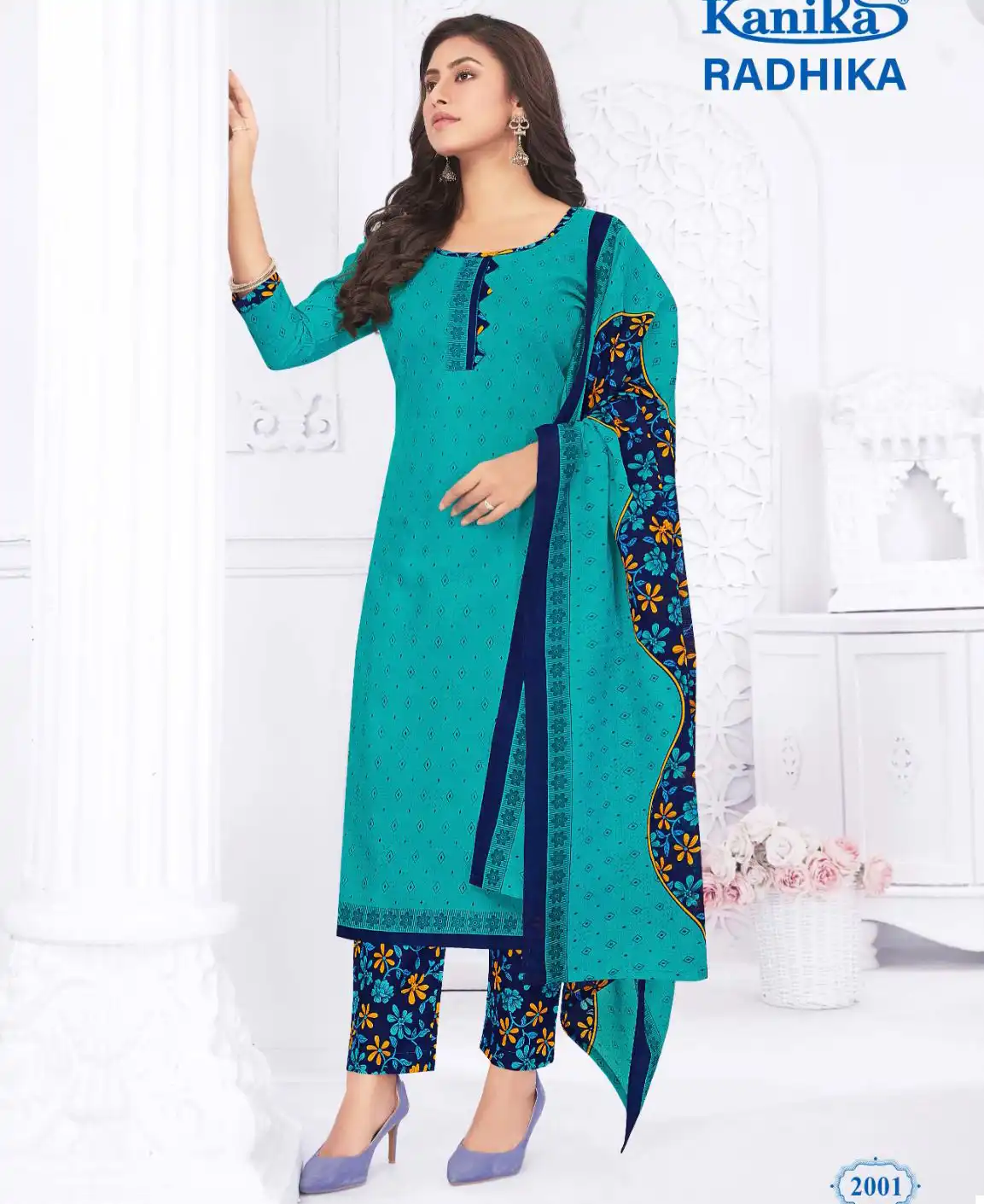 Kanika Radhika Vol 2 Cotton Wholesale Regular Wear Salwar Suit Catalog — Wholesale Salwar Suits, MPA wholesale from Surat - Gallery Image 2