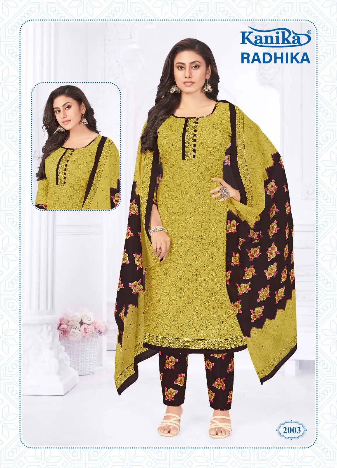 Kanika Radhika Vol 2 Cotton Wholesale Regular Wear Salwar Suit Catalog — Wholesale Salwar Suits, MPA wholesale from Surat - Gallery Image 3