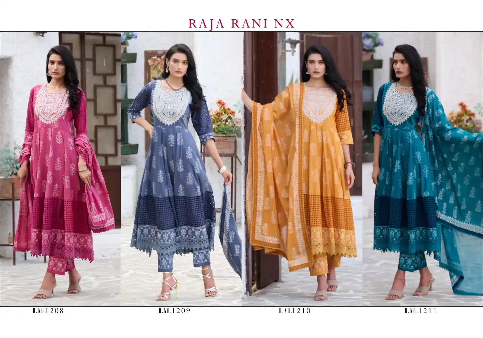 VE Raja Rani Nx Pure Cotton Wholesale Readymade Suits Catalog — Wholesale Salwar Suits, MPA wholesale from Surat — view 5