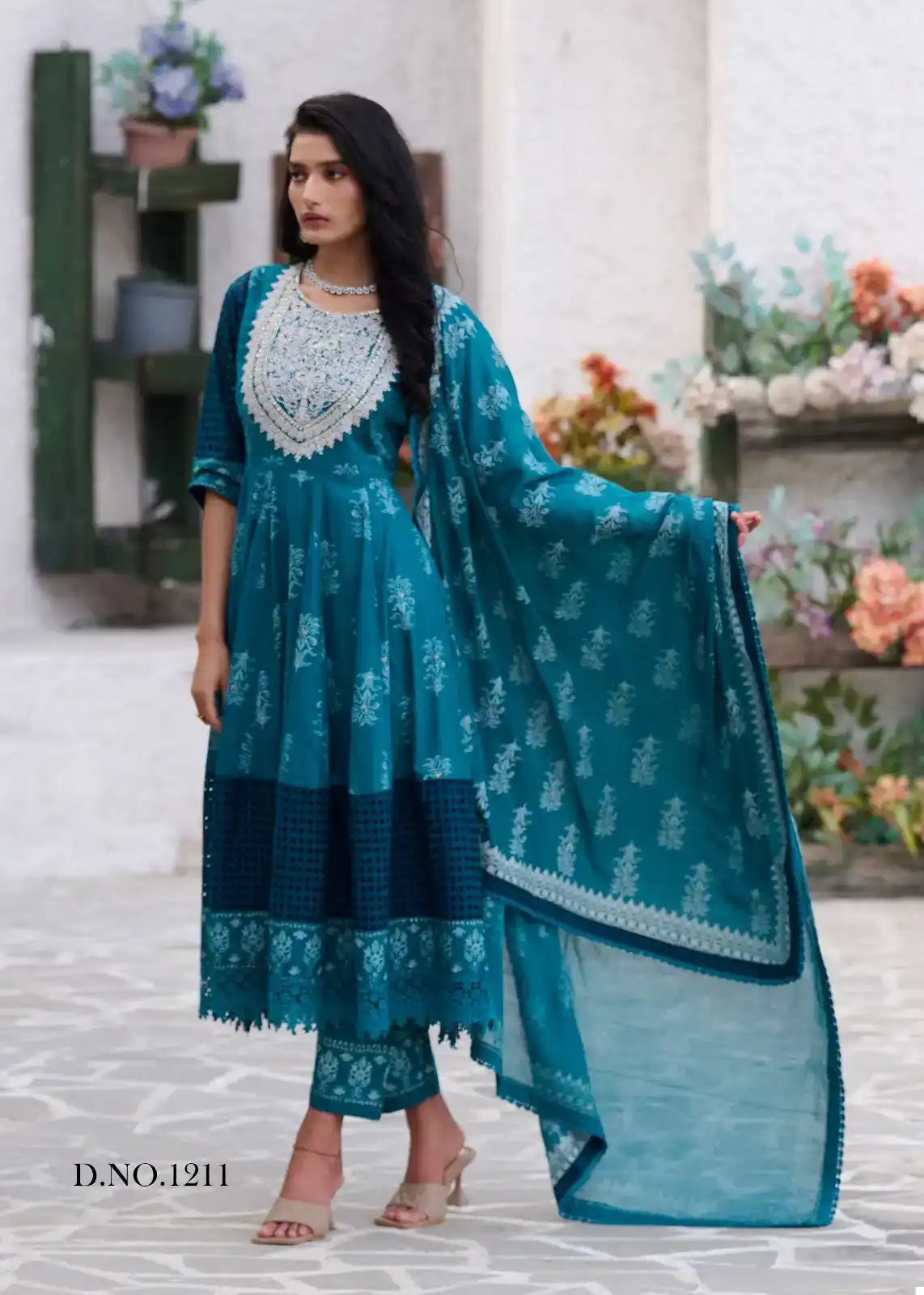 VE Raja Rani Nx Pure Cotton Wholesale Readymade Suits Catalog — Wholesale Salwar Suits, MPA wholesale from Surat - Gallery Image 3