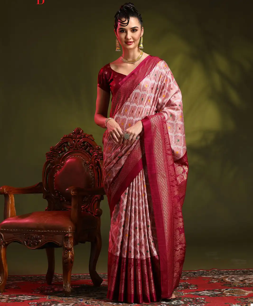 Apple Rajwadi Silk 1 Dola Silk Wholesale Sarees Catalog — Wholesale Sarees, MPA wholesale from Surat — view 1