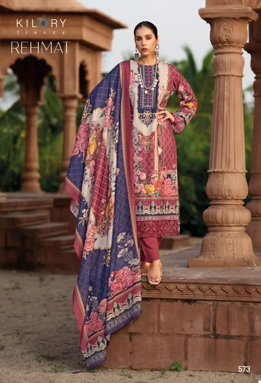 Kilory Trends Rehmat Pure Pashmina Wholesale Designer Winter Wear Salwar Suit Catalog — Wholesale Salwar Suits, MPA wholesale from Surat - Gallery Image 3
