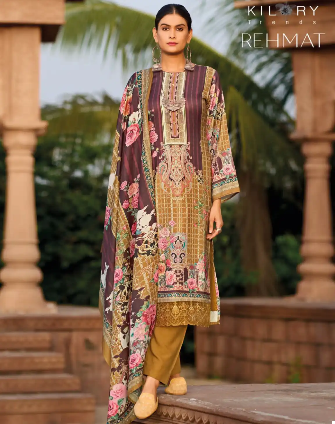 Kilory Trends Rehmat Pure Pashmina Wholesale Designer Winter Wear Salwar Suit Catalog — Wholesale Salwar Suits, MPA wholesale from Surat — view 1