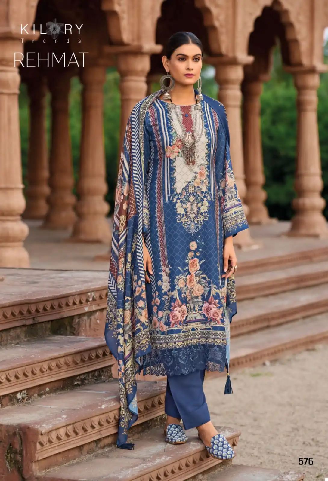 Kilory Trends Rehmat Pure Pashmina Wholesale Designer Winter Wear Salwar Suit Catalog — Wholesale Salwar Suits, MPA wholesale from Surat - Gallery Image 4