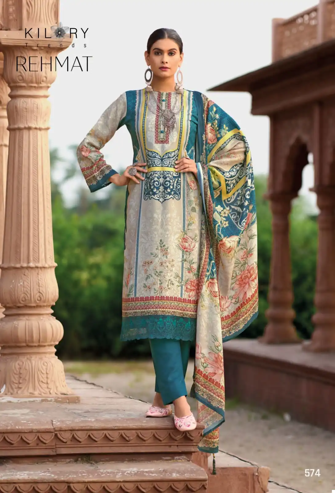 Kilory Trends Rehmat Pure Pashmina Wholesale Designer Winter Wear Salwar Suit Catalog — Wholesale Salwar Suits, MPA wholesale from Surat - Gallery Image 5