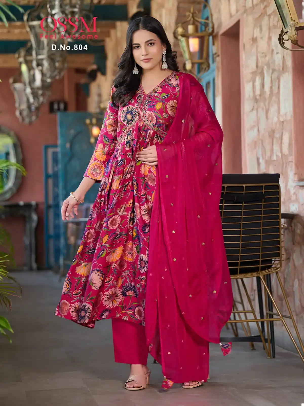 Ossm Resham Vol 08 Premium Chanderi Modal Wholesale Designer Readymade Salwar Suit Catalog — Wholesale Salwar Suits, MPA wholesale from Surat - Gallery Image 2