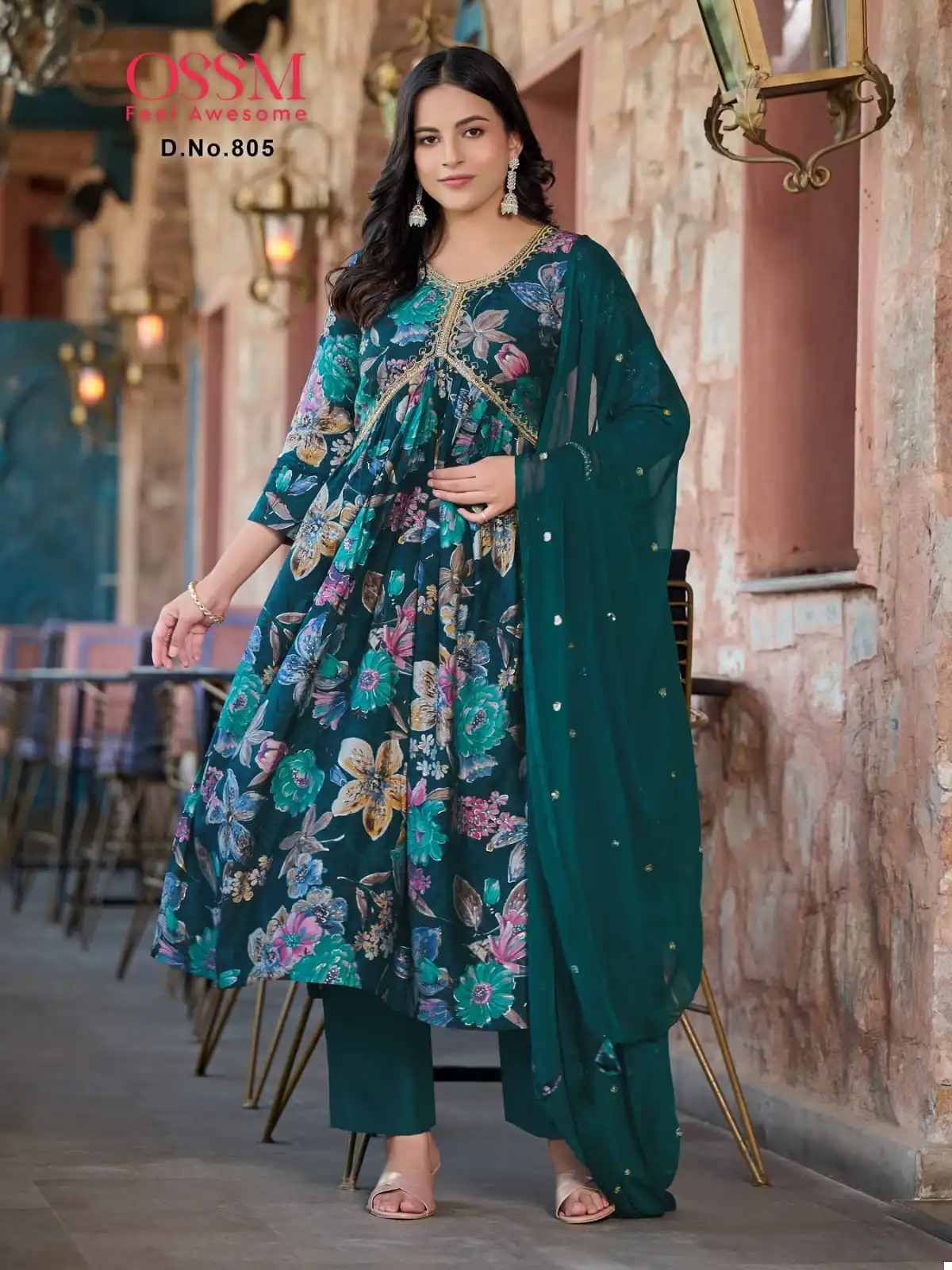 Ossm Resham Vol 08 Premium Chanderi Modal Wholesale Designer Readymade Salwar Suit Catalog — Wholesale Salwar Suits, MPA wholesale from Surat - Gallery Image 4