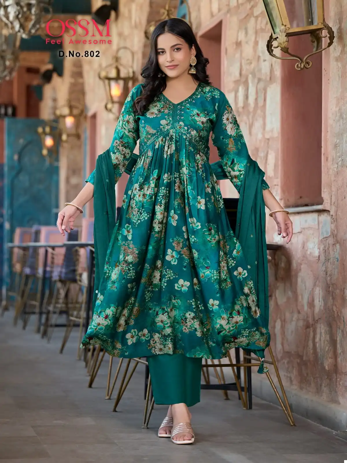 Ossm Resham Vol 08 Premium Chanderi Modal Wholesale Designer Readymade Salwar Suit Catalog — Wholesale Salwar Suits, MPA wholesale from Surat - Gallery Image 5