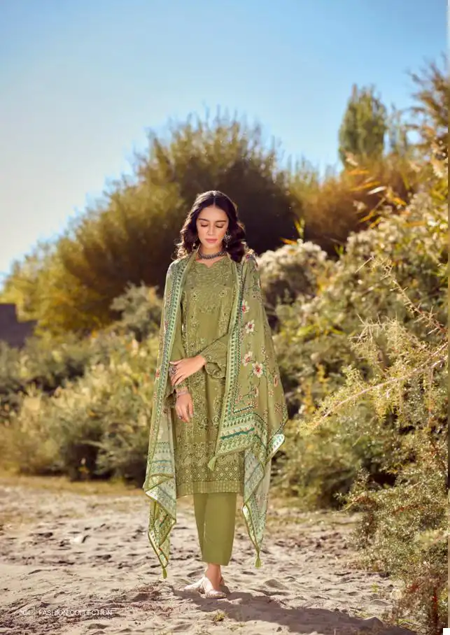 Deepsy Suits Gull Jee Rezam Viscose Pashmina Wholesale Heavy Embroidery Designer Winter Wear Salwar Suit Catalog — Wholesale Salwar Suits, MPA wholesale from Surat — view 5