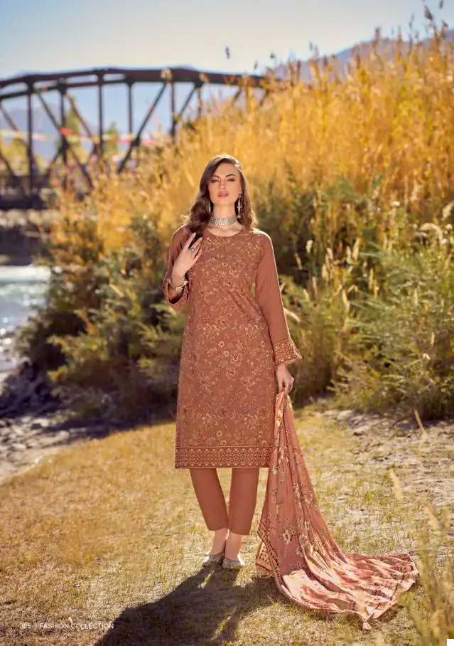 Deepsy Suits Gull Jee Rezam Viscose Pashmina Wholesale Heavy Embroidery Designer Winter Wear Salwar Suit Catalog — Wholesale Salwar Suits, MPA wholesale from Surat — view 6
