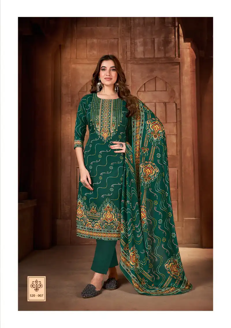 Zulfat Designer Riyana Pashmina Wholesale Fancy Winter Wear Salwar Suit Catalog — Wholesale Salwar Suits, MPA wholesale from Surat — view 8