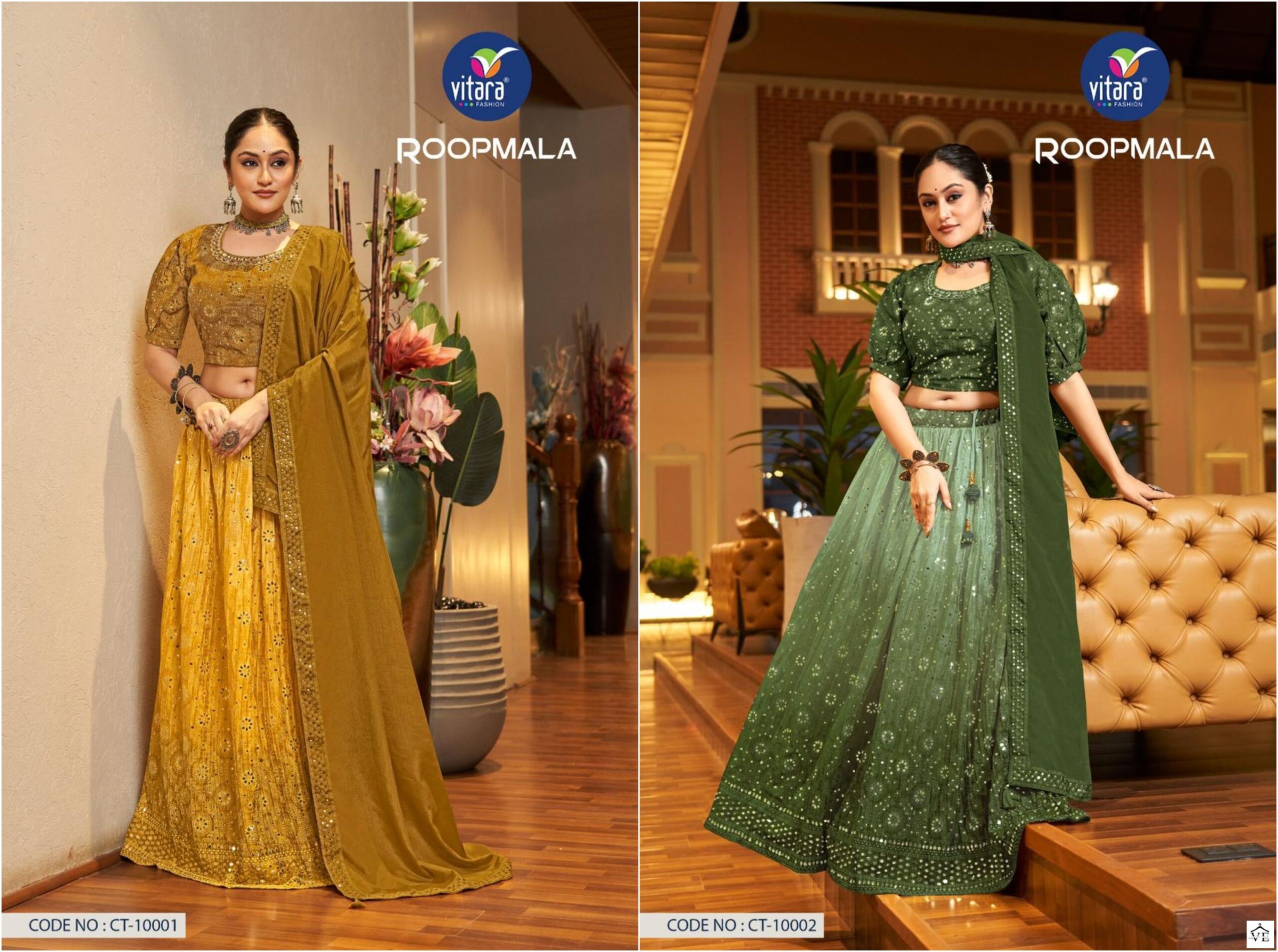 Vitara Fashion Roopmala Chinon Wholesale Designer Readymade Lehenga Choli Catalog - 2 Pcs Set — Wholesale Lehenga, MPA wholesale from Surat — view 2