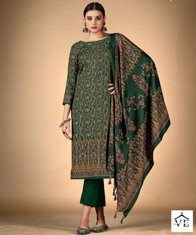 Romani Ruksana Pashmina Wholesale Winter Wear Salwar Suit Catalog — Wholesale Salwar Suits, MPA wholesale from Surat — view 1