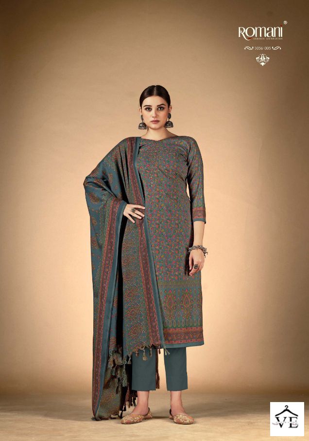 Romani Ruksana Pashmina Wholesale Winter Wear Salwar Suit Catalog — Wholesale Salwar Suits, MPA wholesale from Surat - Gallery Image 7