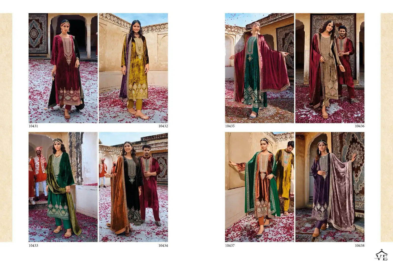 Cinderella Rumaisa  Pure Munich Viscose Velvet Wholesale Designer Winter Wear Salwar Suit Catalog — Wholesale Salwar Suits, MPA wholesale from Surat — view 7