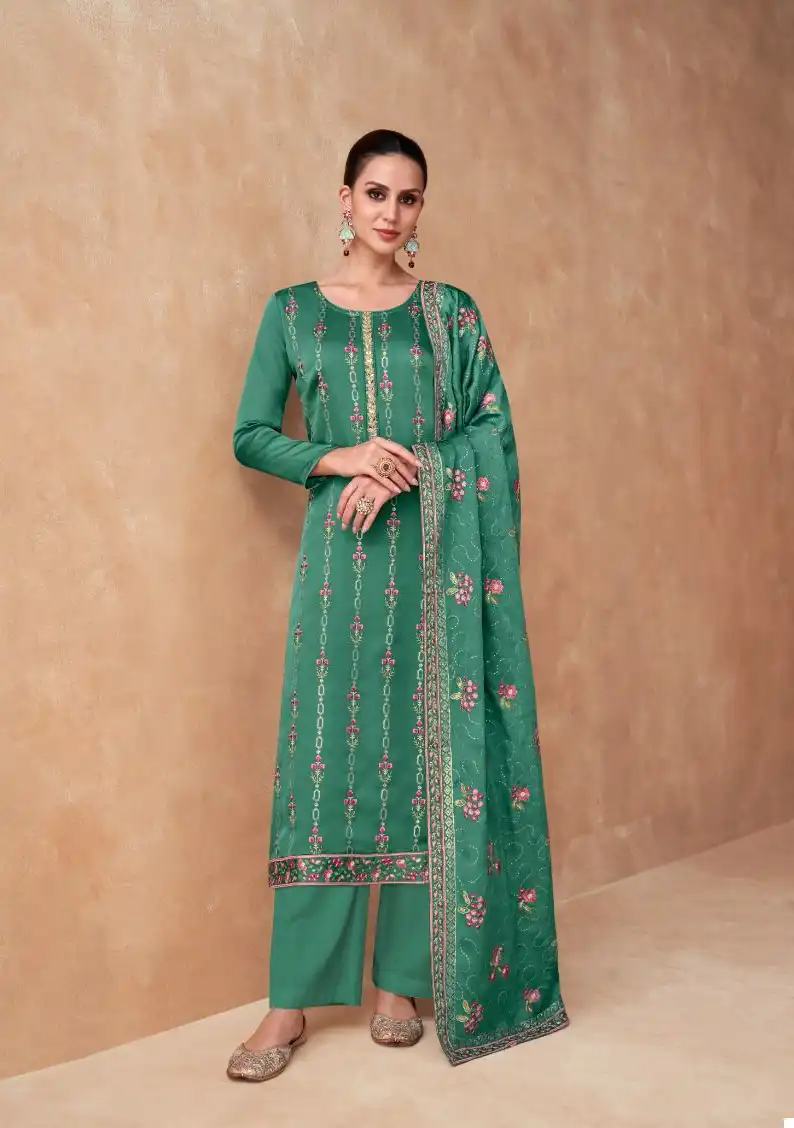 Gulkayra Rutba Real Chinon & Georgette Wholesale Salwar Suit Catalog — Wholesale Salwar Suits, MPA wholesale from Surat - Gallery Image 2